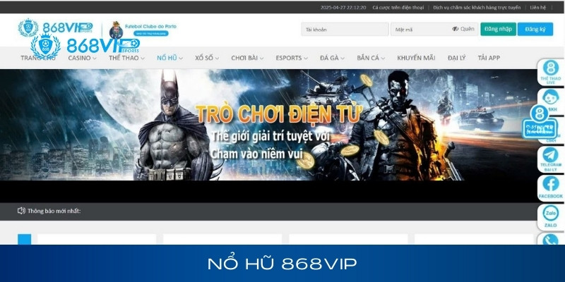 Nổ hũ 868vip